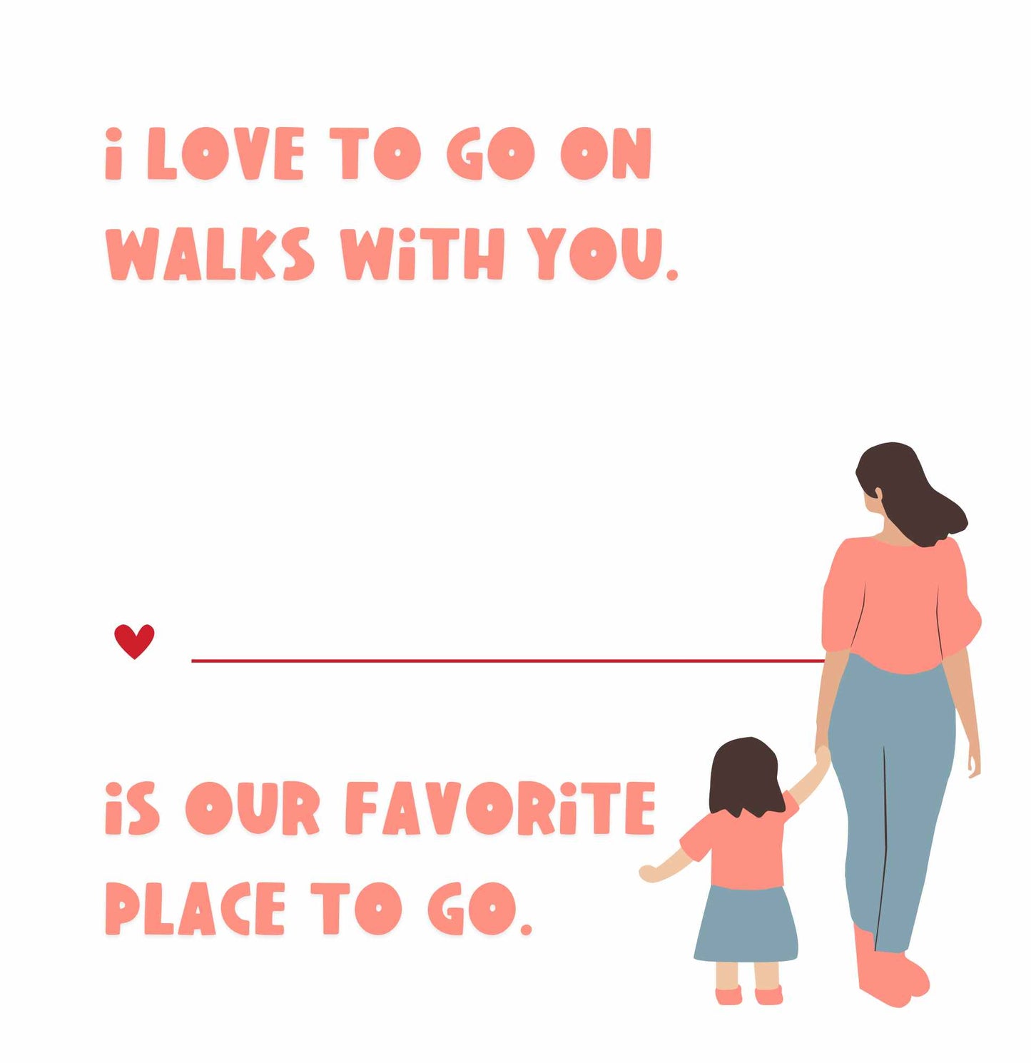A (Personalized) Book For My Little Valentine: A Love Letter from Me to You - (Pink Cover)