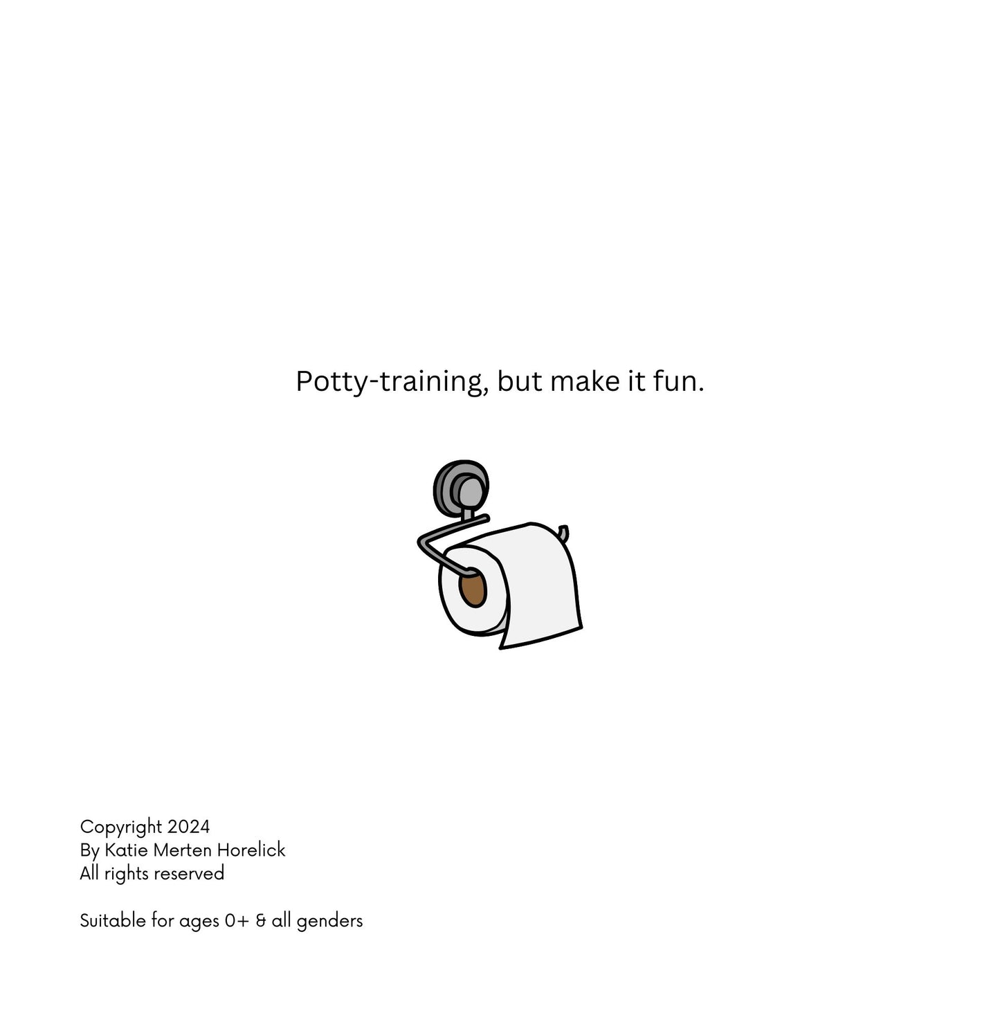 "Potty Like A Rockstar" Potty-Training Book (HARDCOVER)