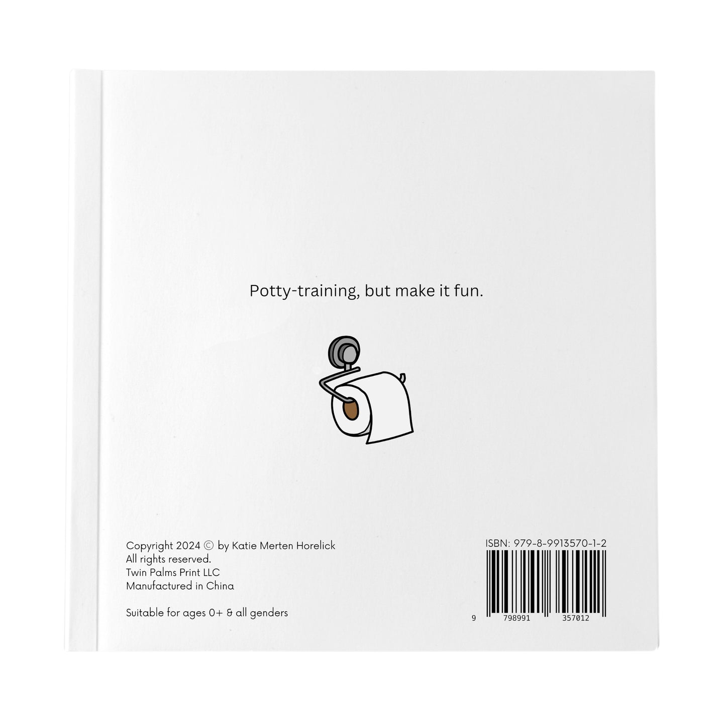 "Potty Like A Rockstar" Potty-Training Book (HARDCOVER)