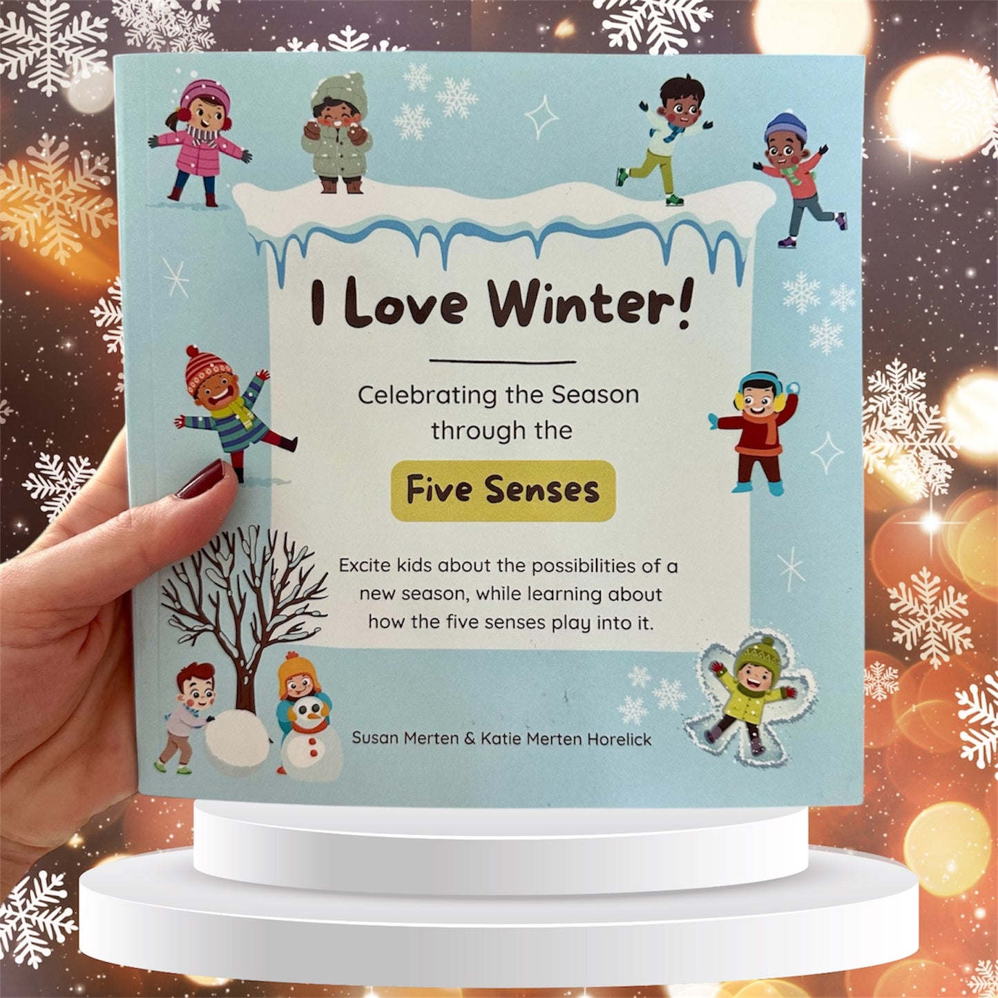 "I Love Winter!" Five Senses Children's Book